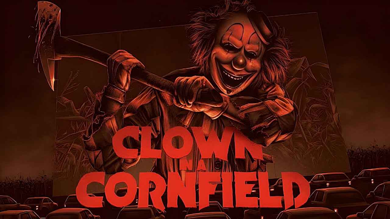 Chú Hề Trong Cánh Đồng Ngô-Clown in a Cornfield